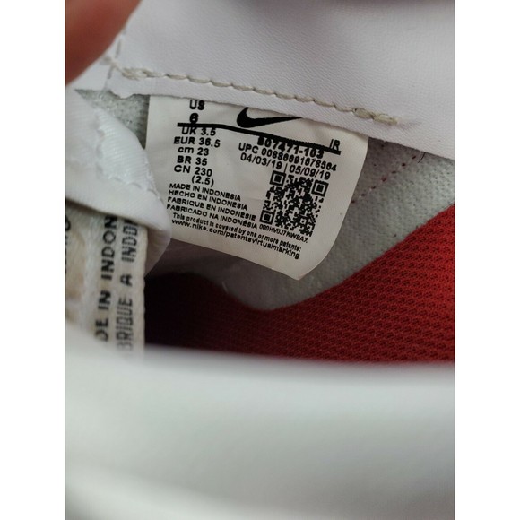 Nike Classic Cortez Forrest Gump Sneakers Women's Size 6 White Red Blue - Picture 9 of 10